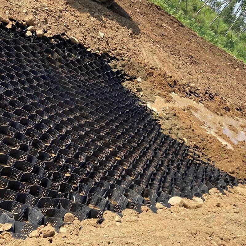 Plastic Geocell for Slope Protection & Road Construction o1cn01lmaotm1fsdbsgzbdq !!2218575280486